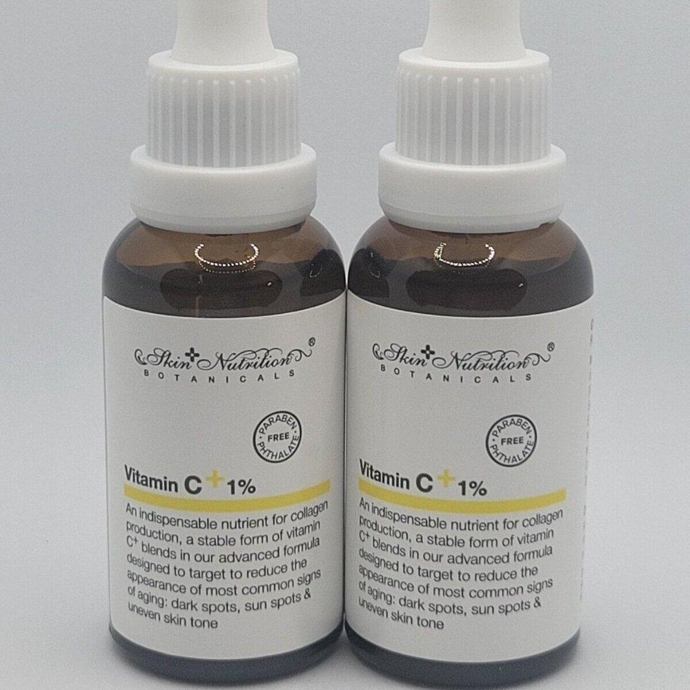 Skin Nutrition Botanicals Vitamin C+ 1% Serum Set of 2
